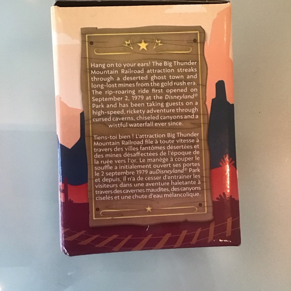 NIB Minnie Mouse Main Attraction Big Thunder Mountain Stackable Mug Ltd Ed 9/12 - Picture 4 of 4